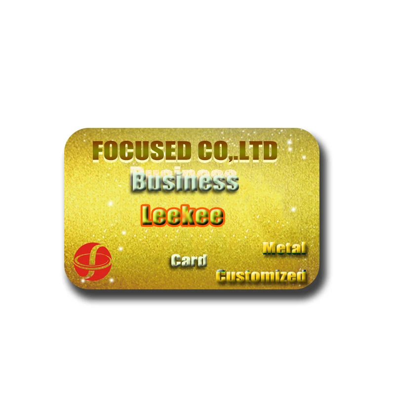 Новый дизайн, металлическая прочная визитная карточка NFC для социальных сетей