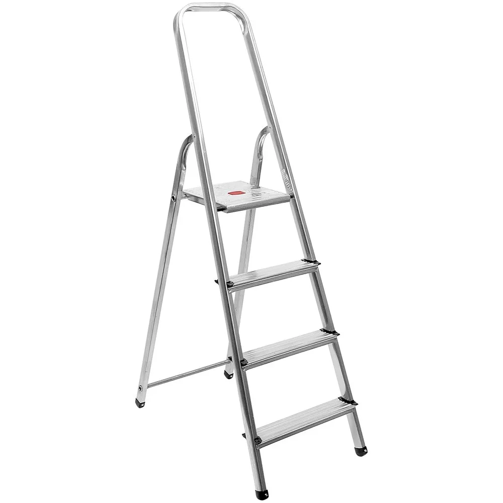 Aluminum easy store multiple folding step ladder