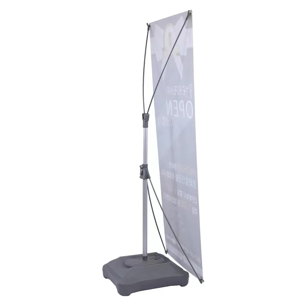 2023 wholesale outdoor adjustable x frame banner stands for advertising