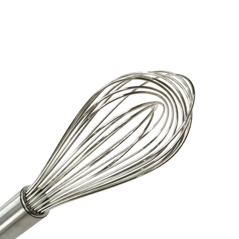 High Quality Whisk Easy To Use Whisk Stainless Steel 304 Wire Hand Power Whisk With 8 Lines