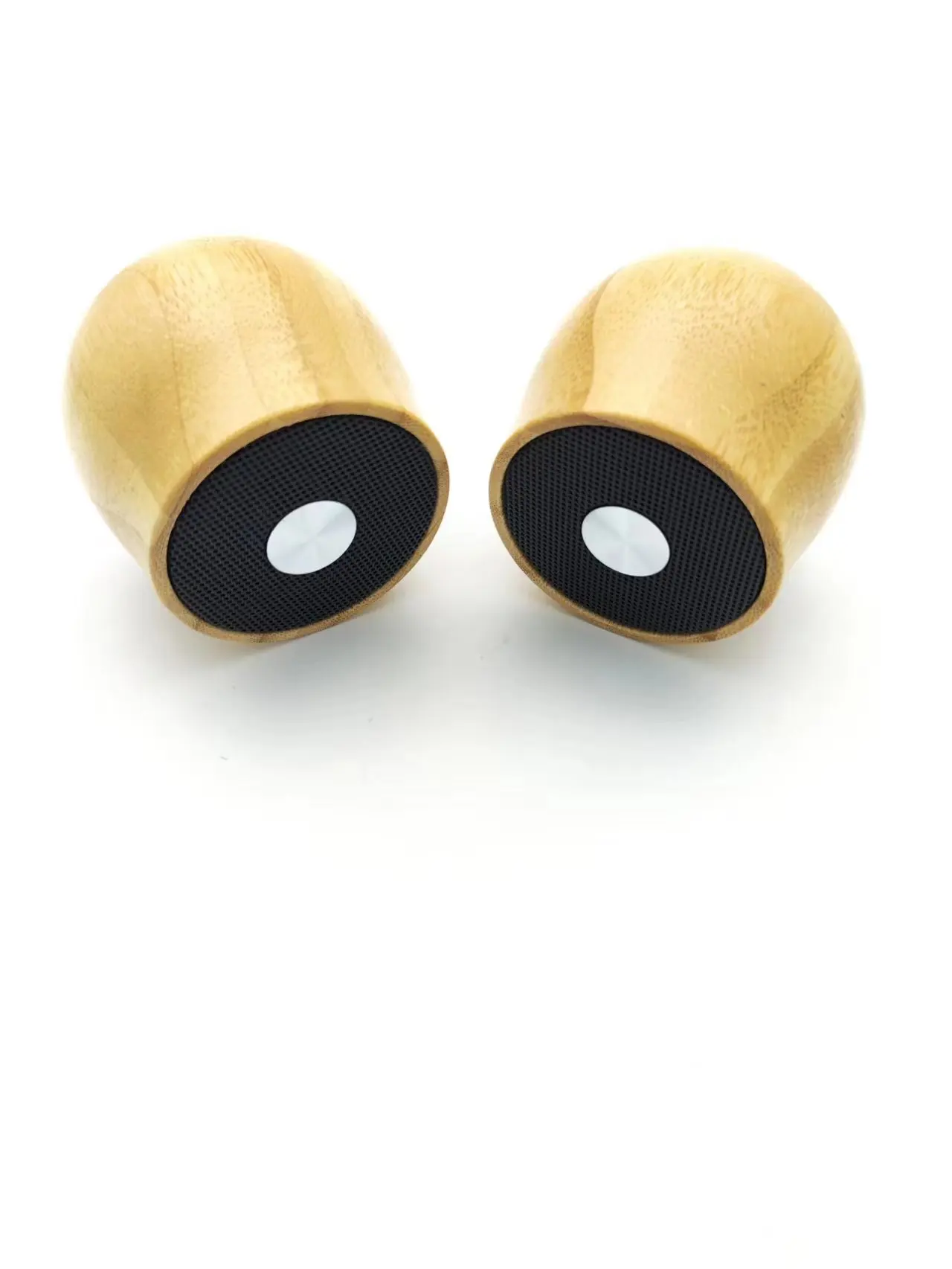 Горячая Распродажа натуральный беспроводной бамбуковый Деревянный Мини-перезаряжаемый стерео динамик