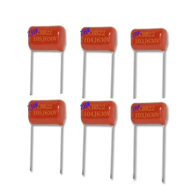 ZBW cbb21 105j 500v cbb22 630v 105j100v 400v105 1 мкФ конденсатор из полиэстера 400