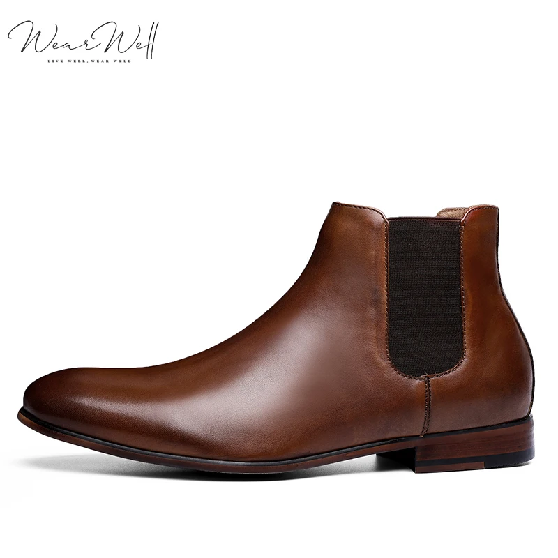 
Latest Style Hot Selling Fashion Genuine Leather Dress Shoes Men Shoes 
