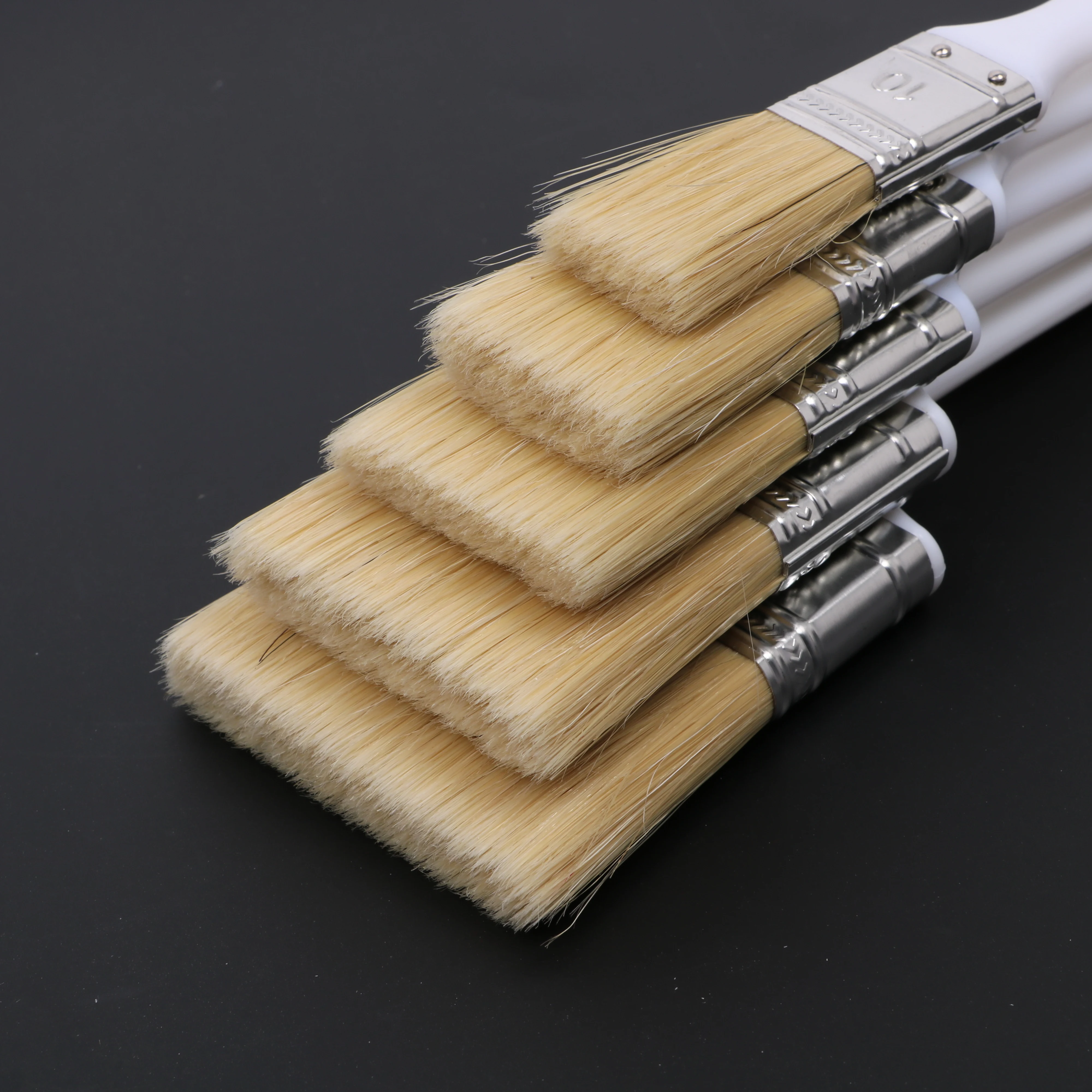 Synthetic Filament Short Wooden Handle Small Paint Brush