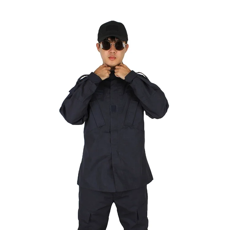 Combat ACU Uniform / Navy Workwear Uniform / Dark Blue Security Guard Uniforms