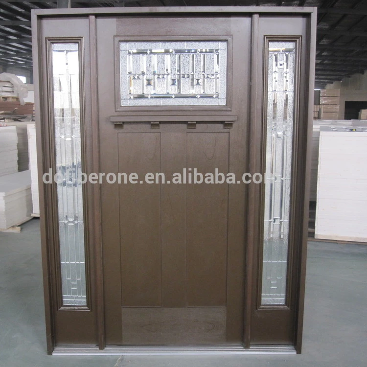 US UK standard GRP FRP glassfiber GFRP SMC double glazing door