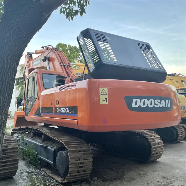 42 tons crawler excavator large excavator Doosan DH420 project equipment sold 42,000 kg