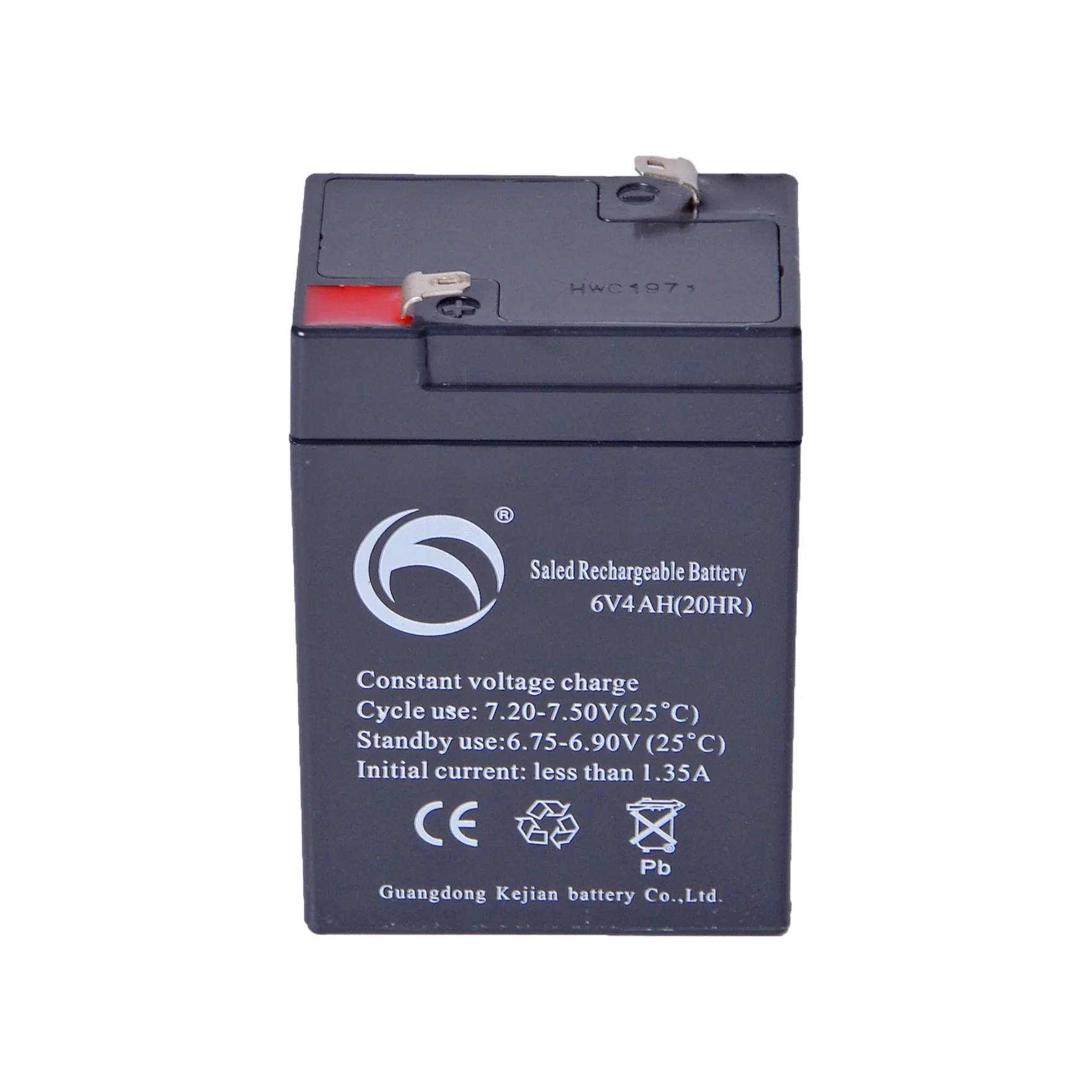 Wholesale OEM/ODM 6V 4AH UPS Prismatic Energy Storage Battery Maintenance-free Sealed Rechargeable AGM Lead Acid Gel Batteries