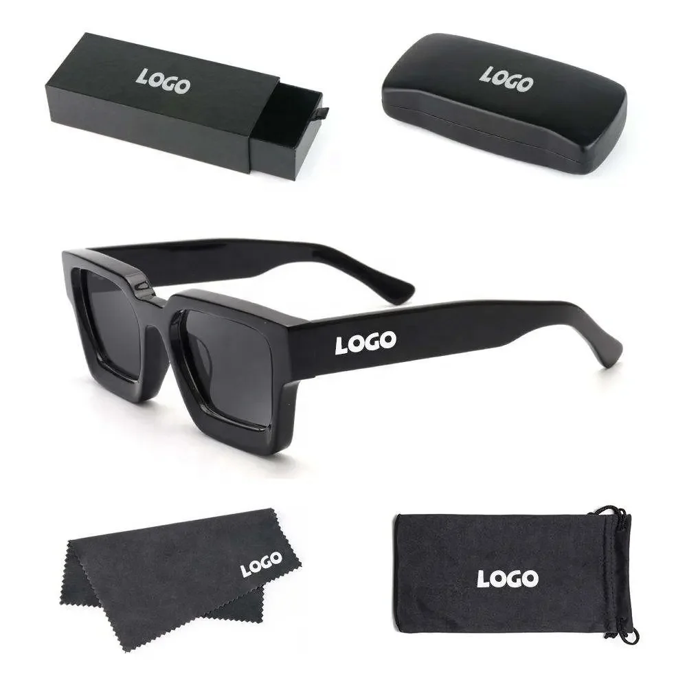 Factory High Quality Mazzucchelli Acetate Frames Luxury Design Shades Gafas De Sol Custom Sunglasses Logo Men Women
