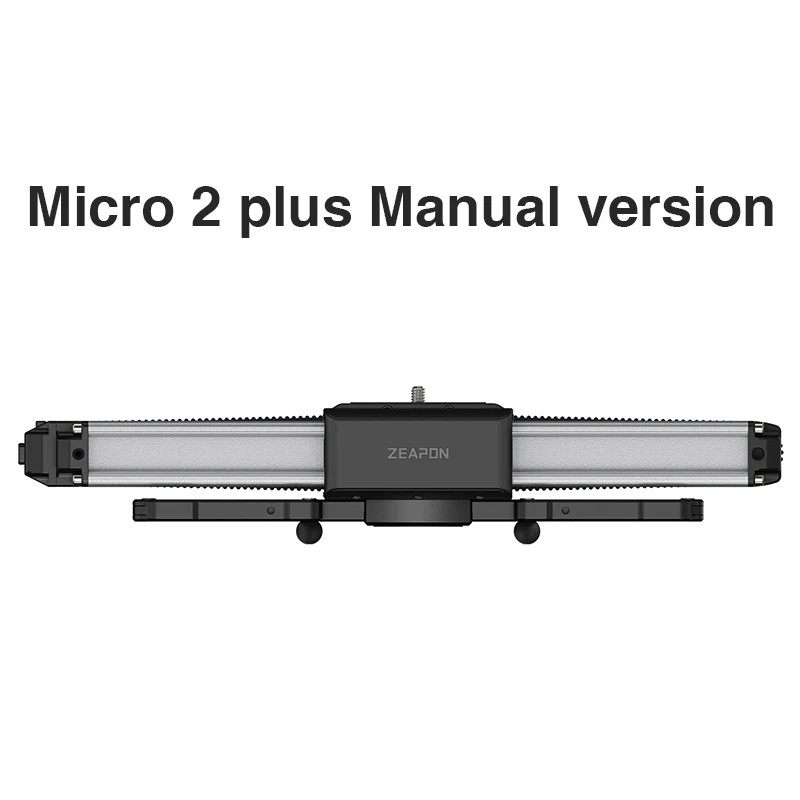 Моторизованный слайдер для камеры Zeapon Micro 2 Plus Бесшумный мотор видео с двойным расстоянием параллельная макро-дорожка