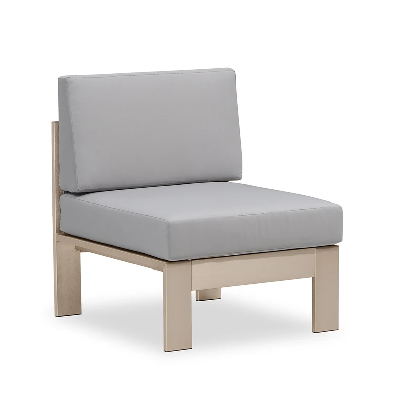 Sectional Sofa  Patio Modular Aluminum Garden Outdoor Furniture Set For Sale