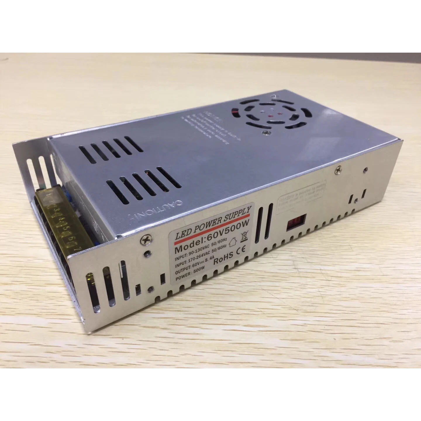 AC110V/220V DC/DC 60V 48V 36V 24V 12V 500W swtiching питание для видеонаблюдения или светодиодные ленты