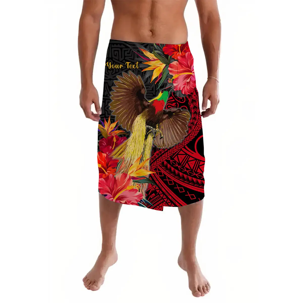 Papua New Guinea Lavalava Island Ie Faitaga Polynesian Fashion Tribal Clothing Drop Shipping Sulu Siva Samoa Men Lava Ie Faitaga