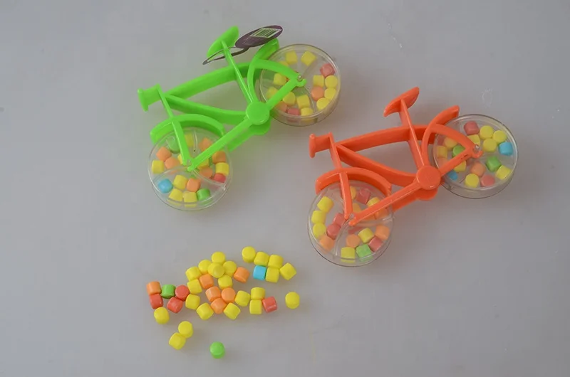 Funny mini toy with hard candy