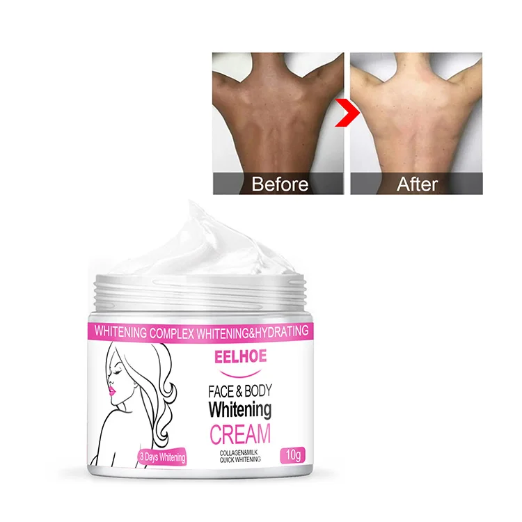 Women Private Label Custom Natural Skin Personal Brightening Korean Organic Bleaching Cream Whitening Body Lotion