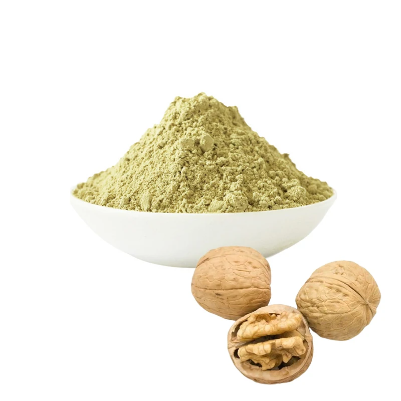 2024 New Arrival 10:1 20:1 Nutrition Supplement Walnut Fruit Black Walnut Hull Extract Powder