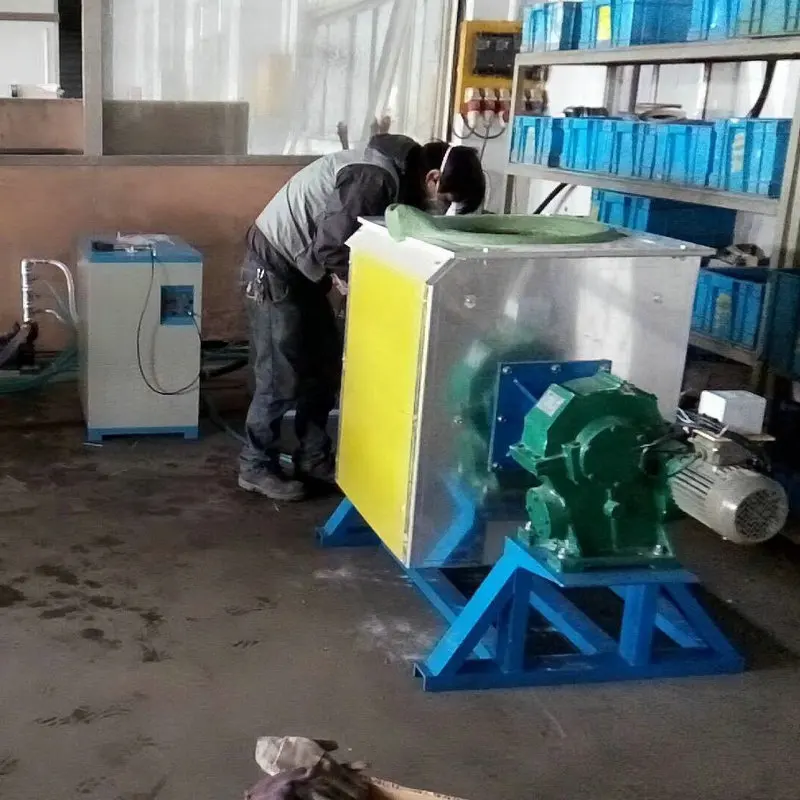 Chinese Manufacturer Induction Melting Furnace Mini Induction Melting Furnace Aluminum Induction Melting Furnace