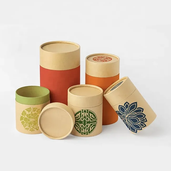 Hot Sale Cylinder Florist Portable Box Hat Box Cardboard Flower Gift Box Gold Stamping Round Flower Black With Ribbon Handle Oem