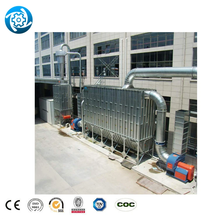 Decent Machinery Industrial Dust Collector Cartridge Filters Dust Collection Systems Manufacturer Baghouse For Gas Delivery