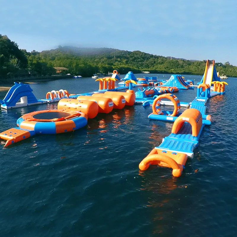 Новинка, надувной аквапарк, надувные водные игры, надувной аквапарк для моря