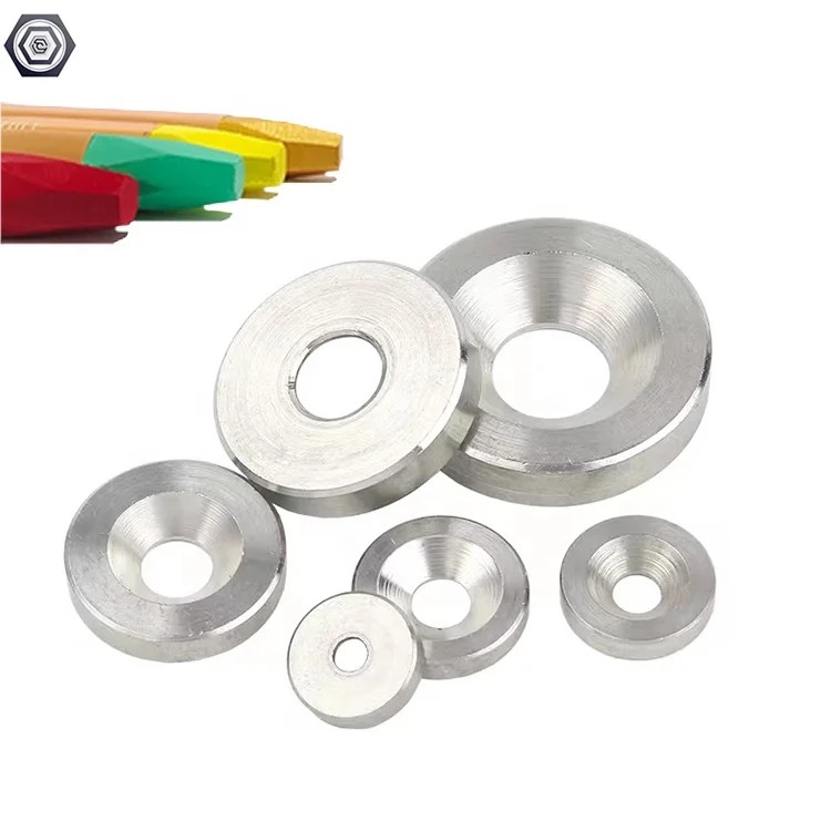 304 stainless steel tapered fisheye gasket parallel countersunk head gasket decorative washer countersunk hole gasket solid