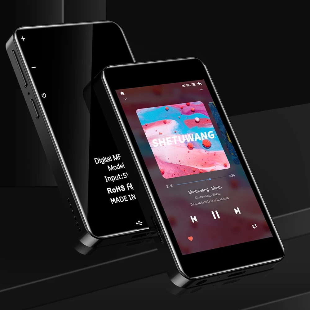 X15 New Portable Touch Button Multimedia HIFI Player Walkman Mini Music MP3 MP4 FM Radio Digital Voice Recorder