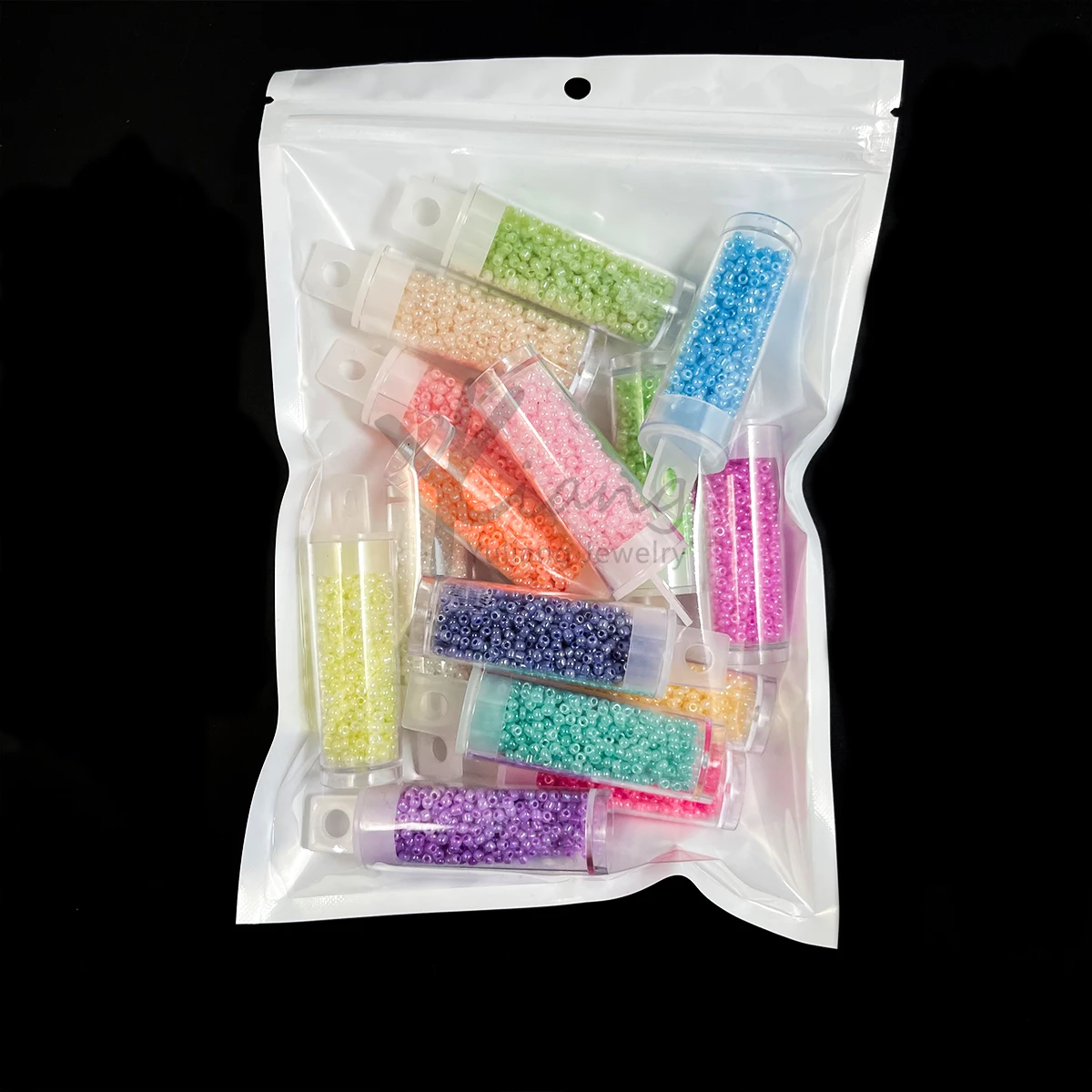 Wholesale 2mm cream seed beads at original price, used for DIY jewelry necklace jewelry making materials