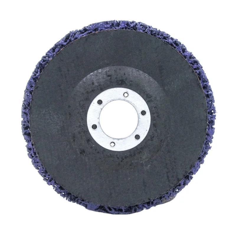 Abrasive Tools 115 X 22mm 4.5 inch  Purple Strip And Clean Disc For Grinding Metal Removing Paint And Cleaning Weld Seams