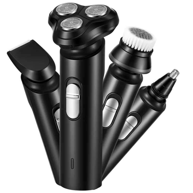 Pearl Max Electric Razor Washable Type Electric Shaver 4 in1 Usb Charging Machine Shaving For Men