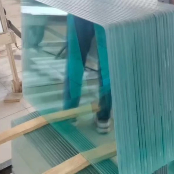 Custom toughened glass Trapezoid Round Glass  tempered glass