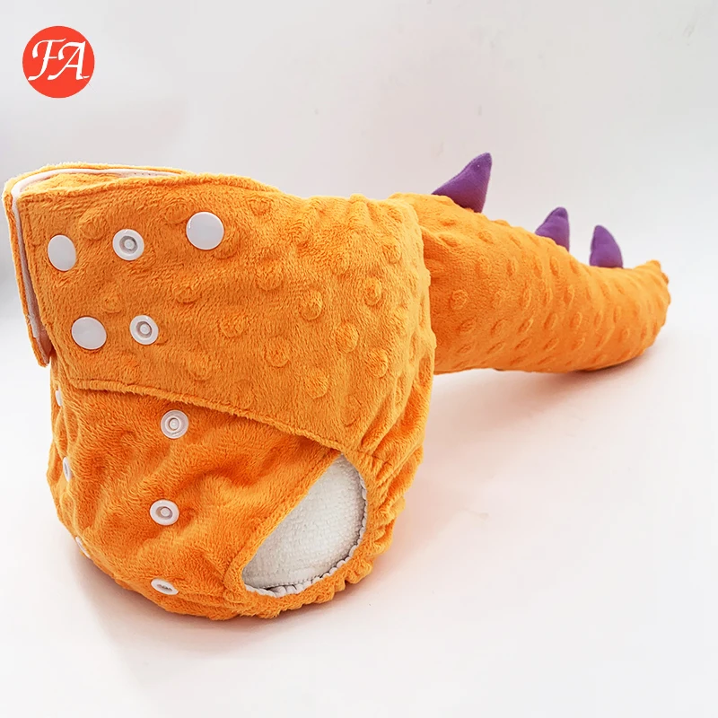 Фуан для малышей, новые модные цифровой печати моющиеся из ткани под замшу; Подгузник изготовленная на заказ карманная ткань пеленки