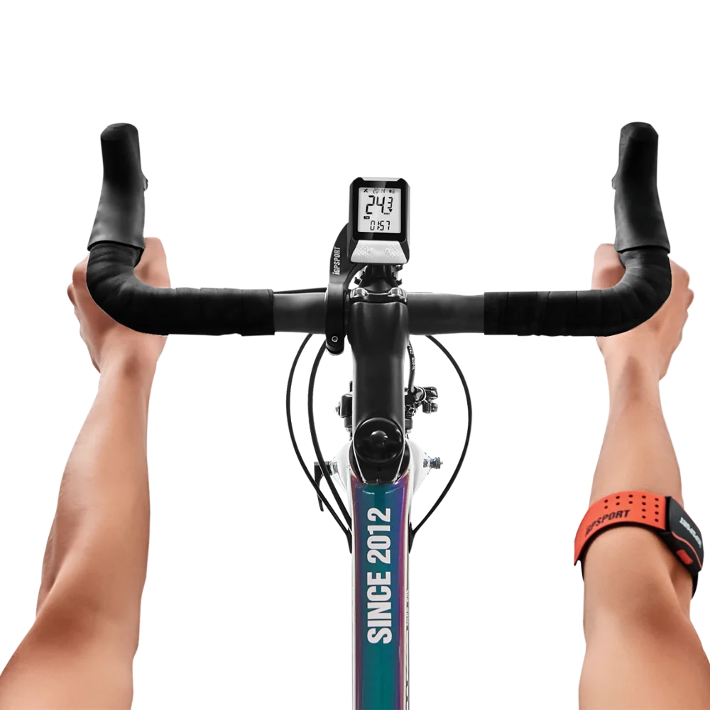 
iGS130 bike computer gar-min Cycling computer connects with heart rate, speed, cadence, speed-cadence 