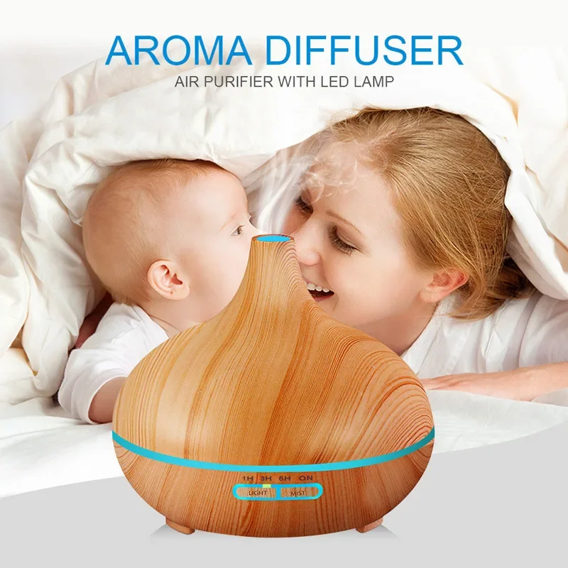 Portable Air Humidifier Ultrasonic Cold Mist Aromatherapy Humificadores Essential Oil Diffuser Humidifiers For Home