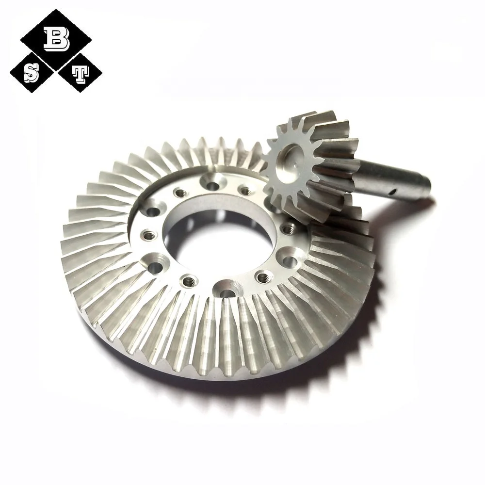 BST Customized CNC machined Steel Miniature Helical Gears for auto parts