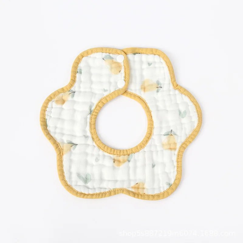 Factory Organic Burp Cloth Newborn Bib Muslin For Baby Clothing Terry Set Kid Boys Feeding Teething Reasonable