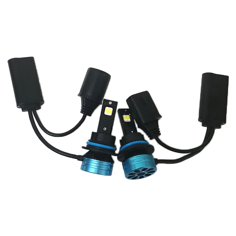 High Quality 9007 Canbus LED Headlights H7 Light Bulbs with EMC H1 100Watts 12000Lumens Car Headlamps for Toyota Honda