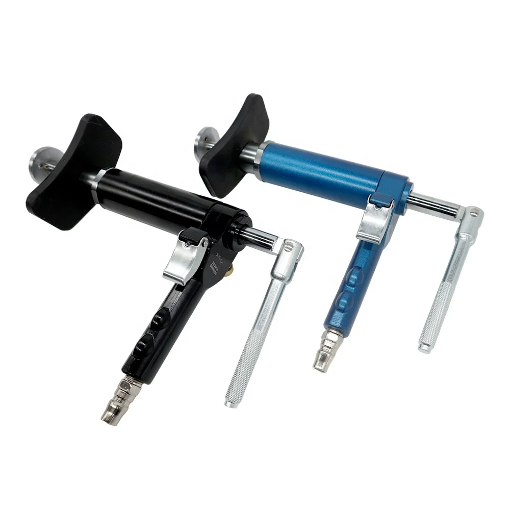 Blue Custom Pneumatic Brake Pump Car Repair Tools Air Brake Caliper Piston Rewind Tool Kit For Cars