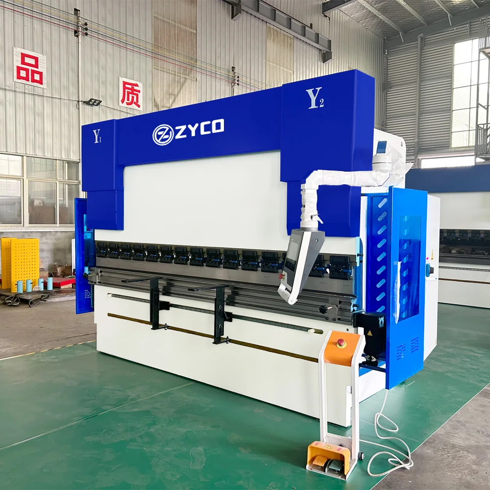 Full automatic high power cnc press brake machine 200 ton servo electric press brake with DA58T/DA66T/DA69T control system