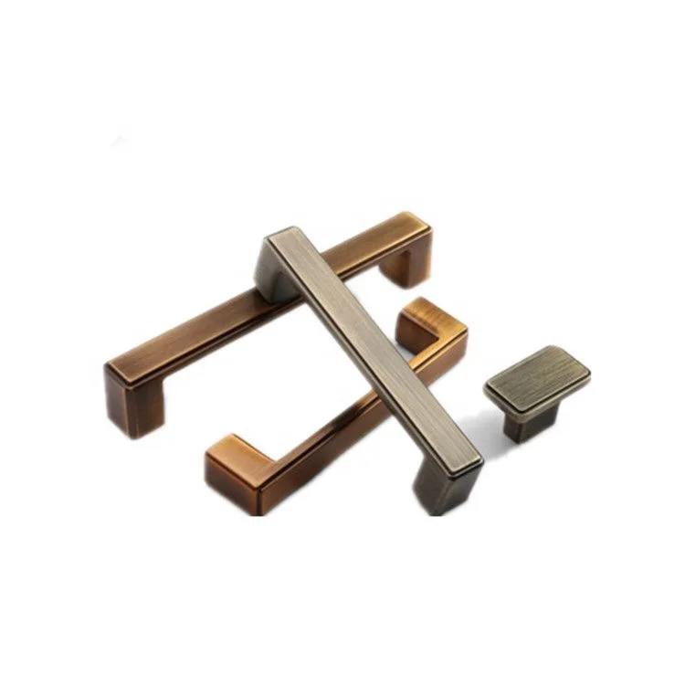 CX145-146 Furniture Hardware Bathroom Vanity Zinc Modern Handle Pull (CX145-146)