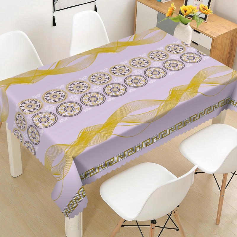 Yiwu Factory Good Quality PVC Tablecloth Rolls PVC Oilcloth