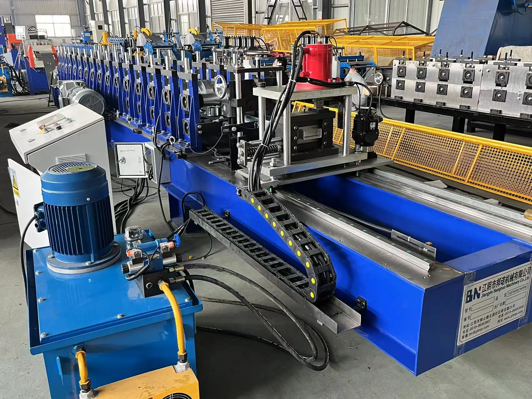 Truss Space Frame C purlin Roll Forming Machine C Channel Roll Former Making Equipment