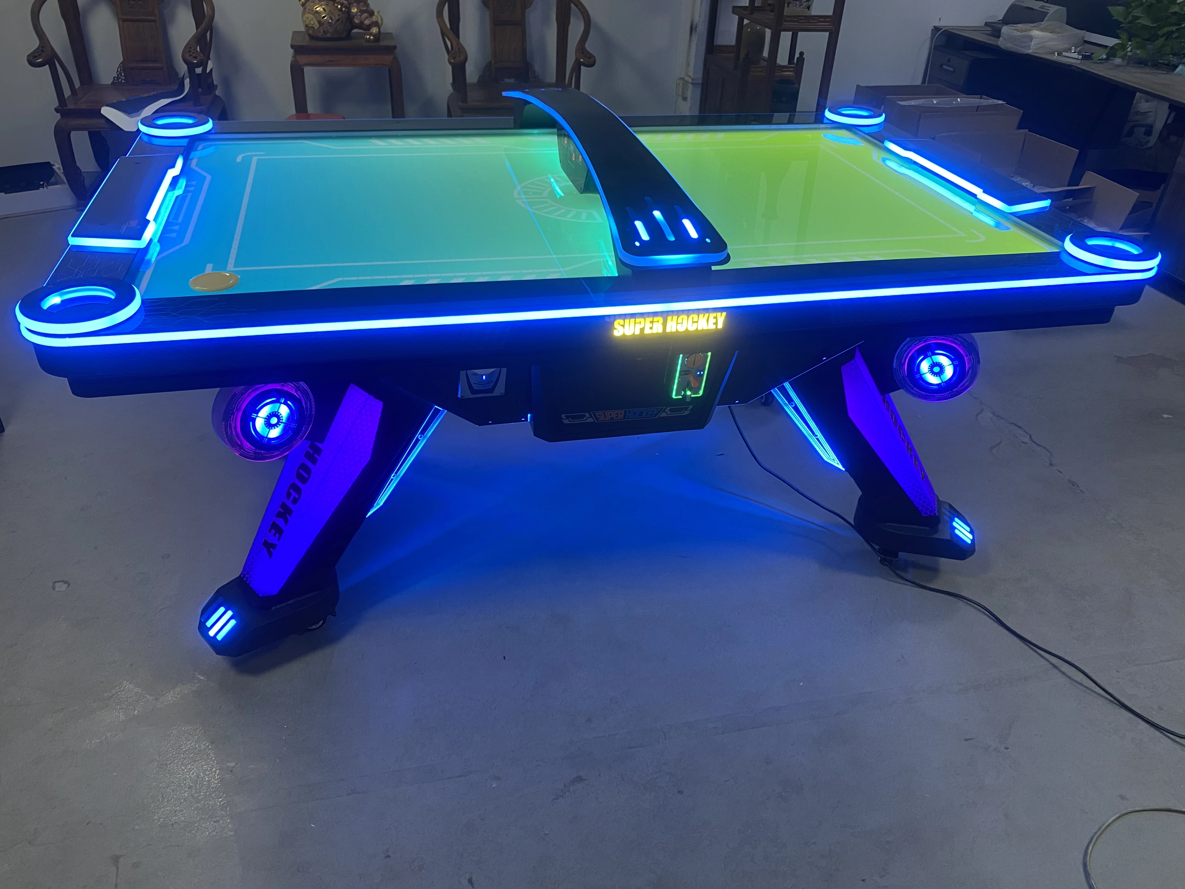High Quality Warranty Table Game air Hockey Amusement Machine