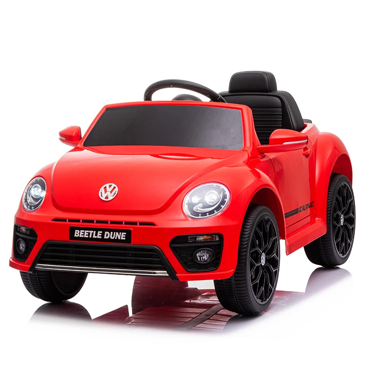 12v Детский Электрический аккумулятор автомобиля VW BEETLE Лицензия детская езда на автомобиле с дистанционным управлением
