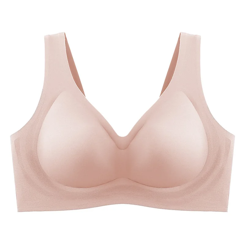 Wholesale acceptance of custom beautiful back without steel ring deep V padded bras