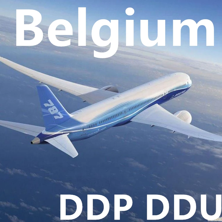 Cheap wholesale air freight DDP DAP flights once a week service from China to Bulgaria Antwerpen Airport