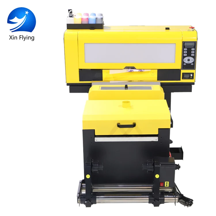 Xin Flying cheap dtf t-shirt printer pet film printer 12inch/24inch dual xp600 head inkjet dtf printer for sale