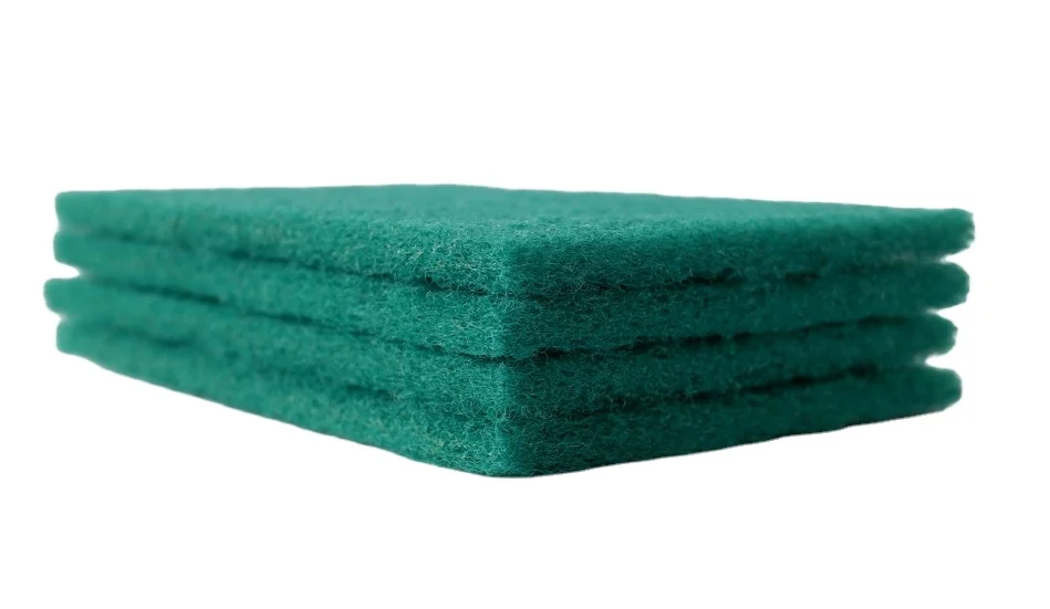 400 г/м2, 8 мм, светло-зеленый полиэфирный чистящий мочалка