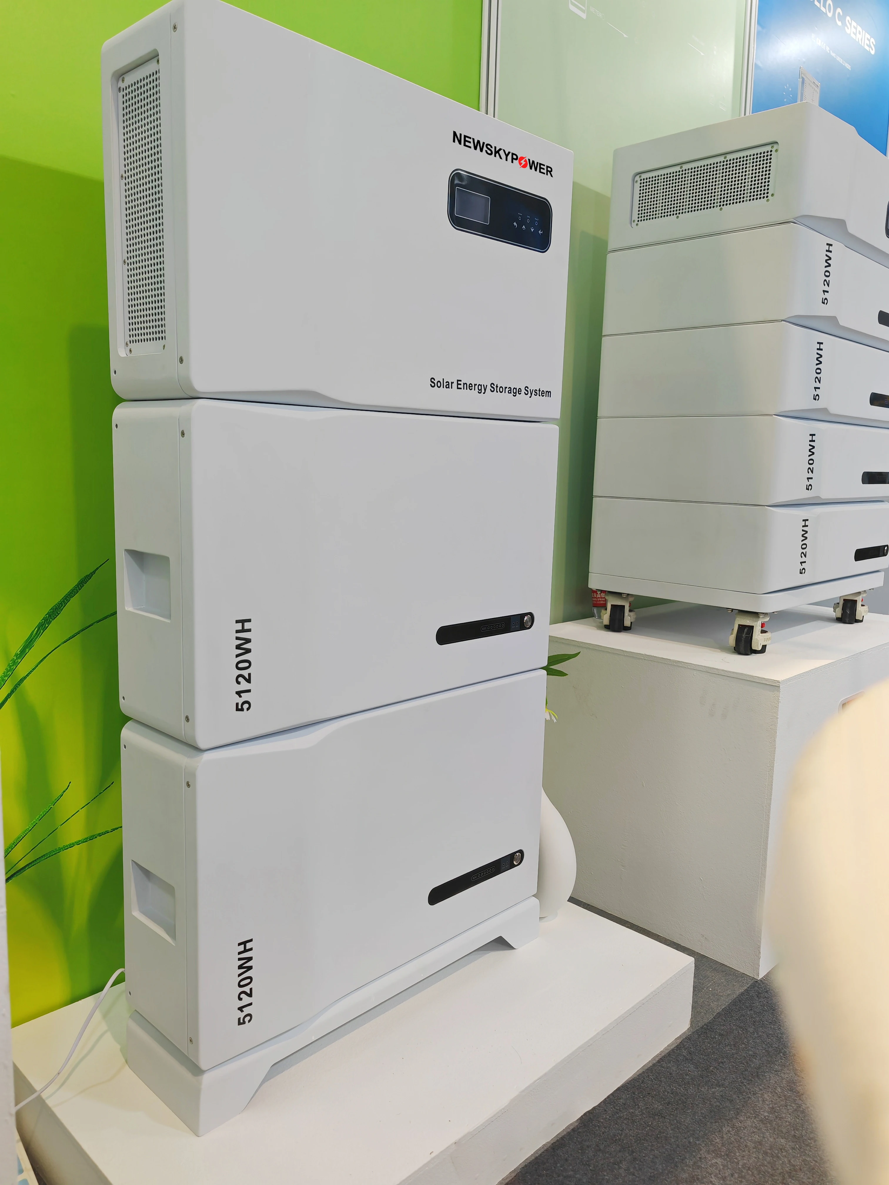 2024 Superstar Modular Battery Energy Storage System 5KW Solar Inverter 5KWh 10KWh 15KWh 20Kwh Solar Battery For Home Use