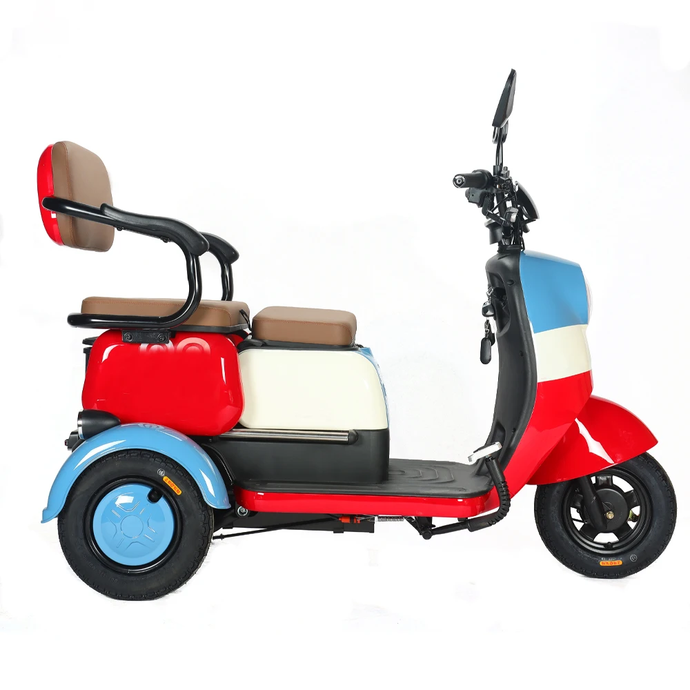 Factory Wholesale Adult Cargo E Tricycle Bike 650W Electric Ebike 3 Wheel Tricycle