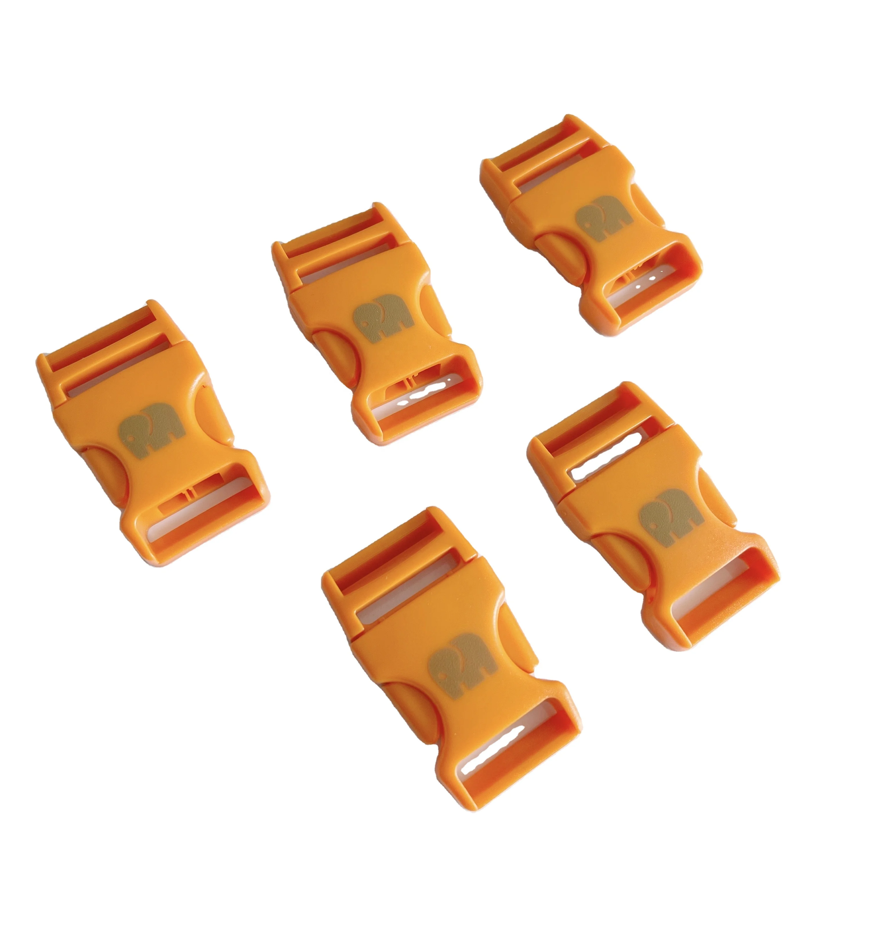 Customized logo Quick buckle plastic side release plastic buckle plastic clip and buckle